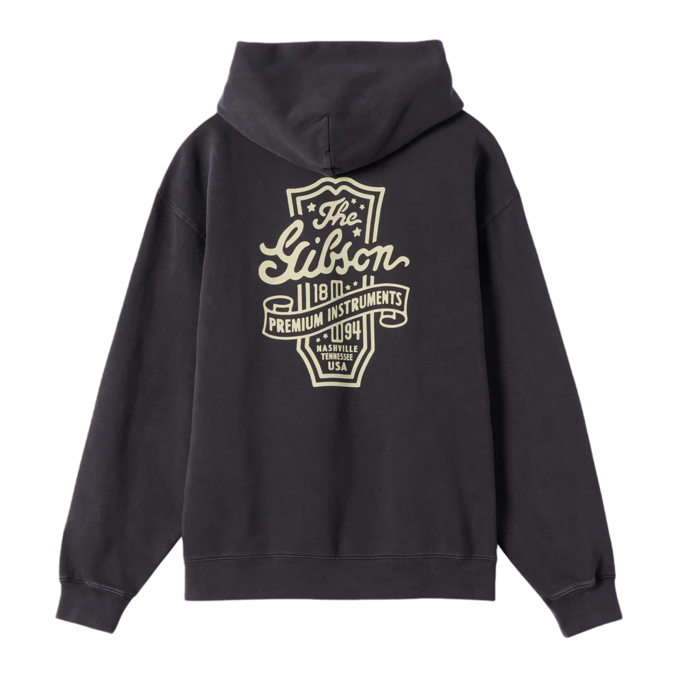 GIBSON PREMIUM INSTRUMENTS HOODIE - BLACK