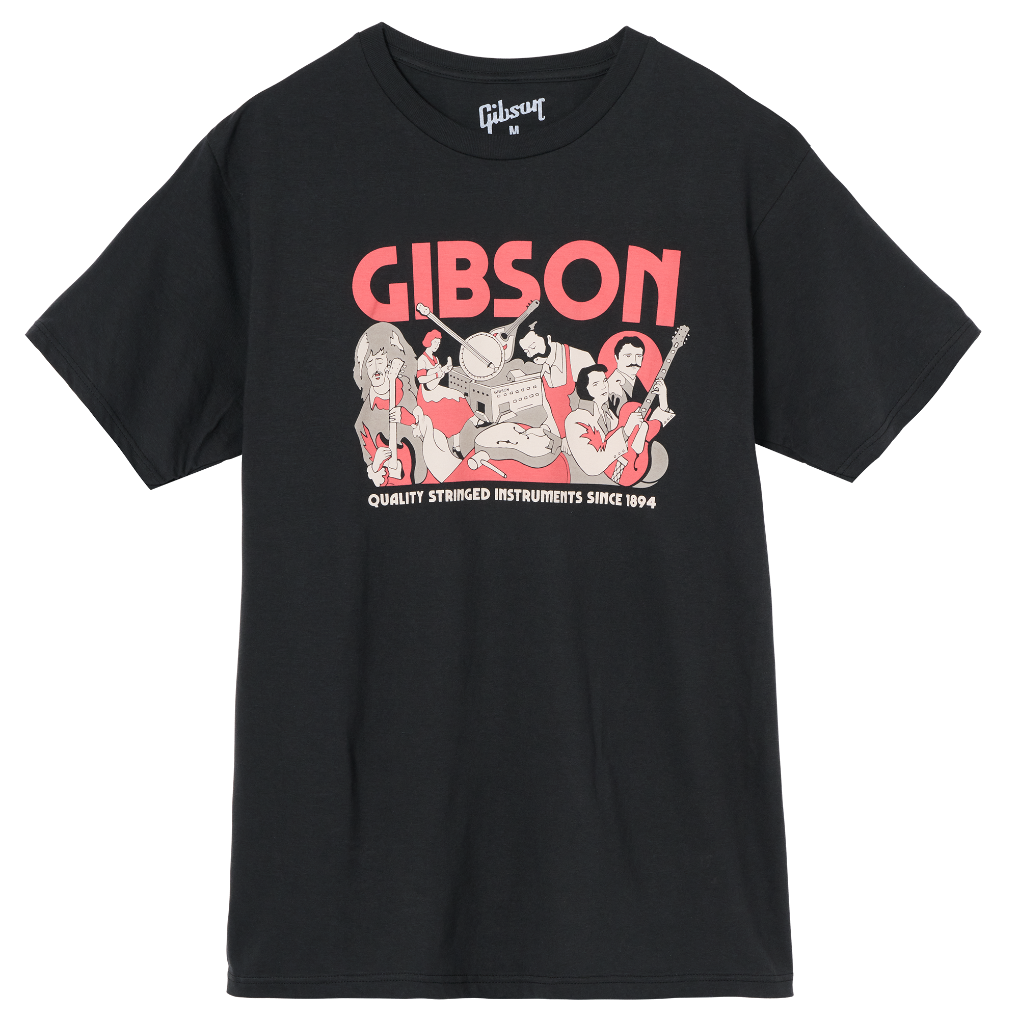 GIBSON ACCESSORIES CATALOG TEE, XXX LARGE - CHARCOAL (GA-TEE-CTLG-CHAR-3X)