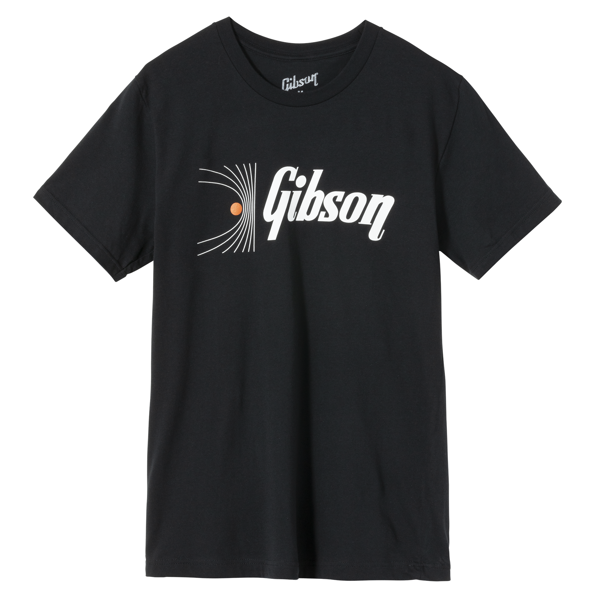 GIBSON ACCESSORIES SOUNDWAVE T-SHIRT - BLACK (GA-TEE-SDWV-BLK)