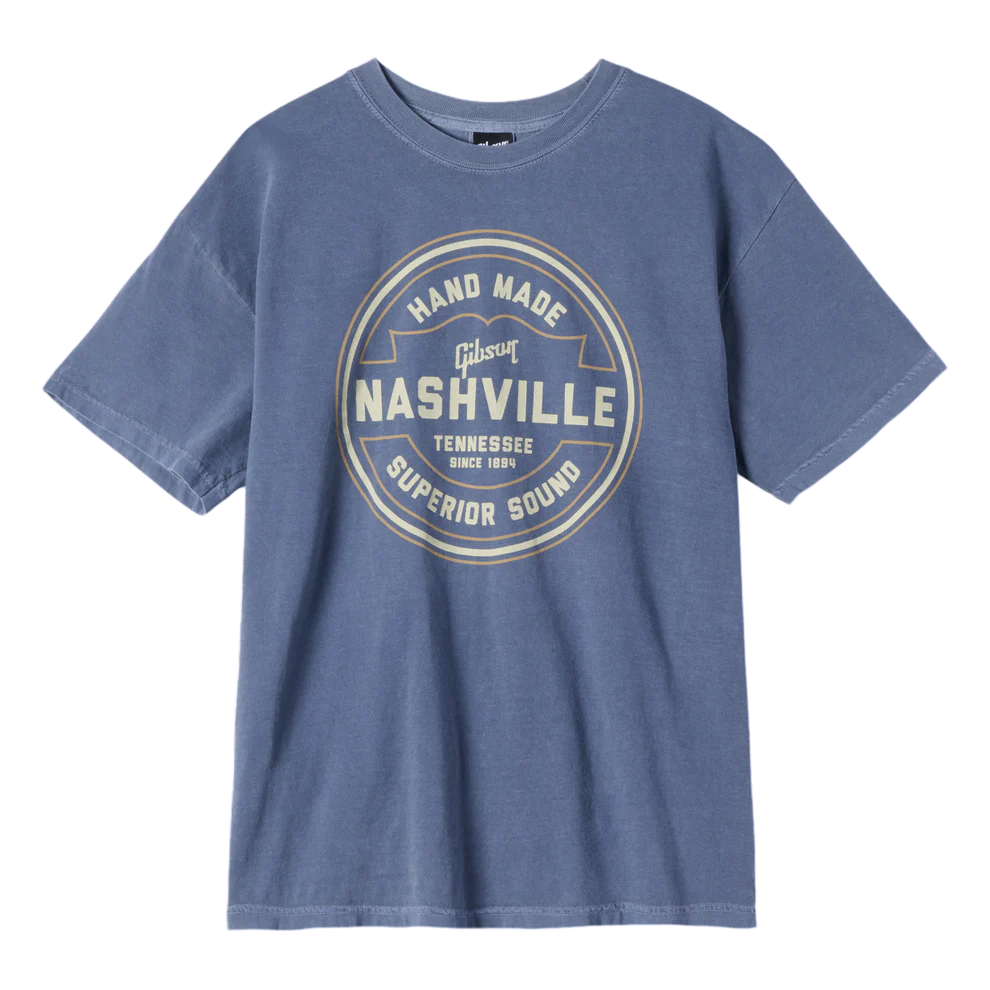 GIBSON SUPERIOR SOUND TEE - VINTAGE BLUE