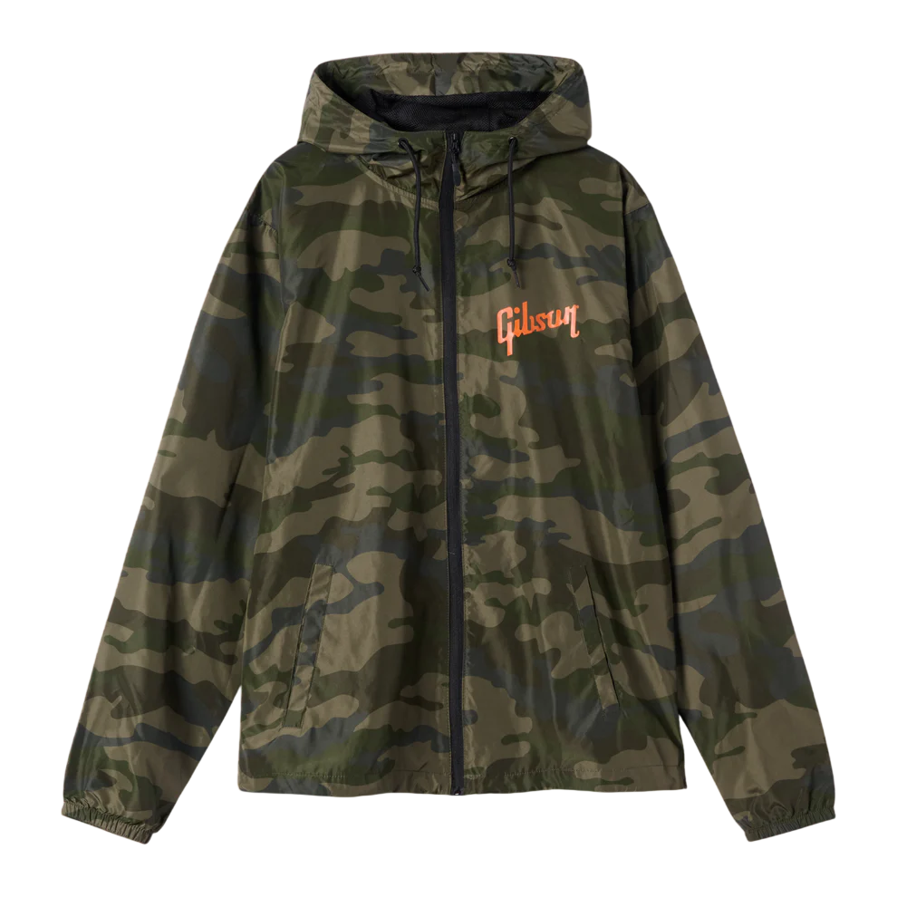 GIBSON CAMO FULLZIP WINDBREAKER