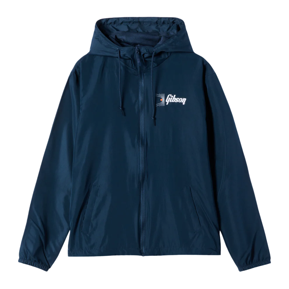 GIBSON SOUNDWAVE FULLZIP WINDBREAKER - NAVY