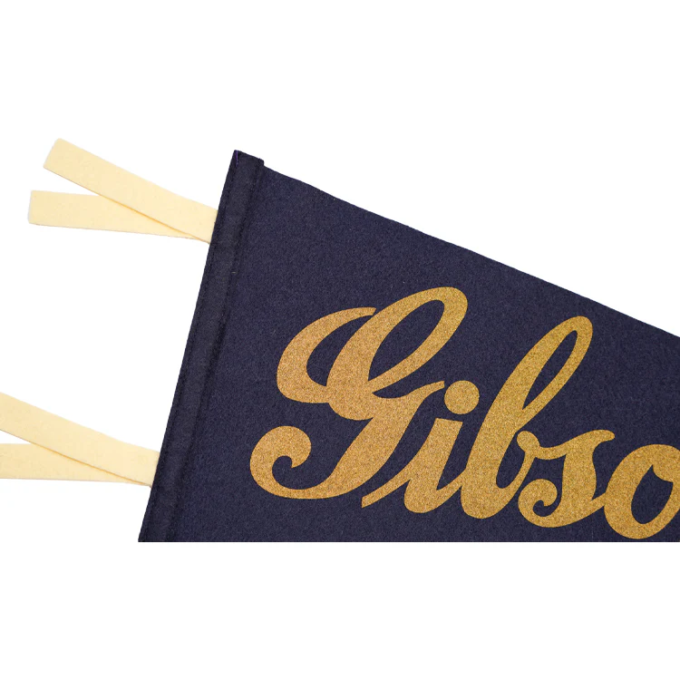 GIBSON LIFESTYLE "ONLY A GIBSON IS GOOD ENOUGH" OXFORD PENNANT