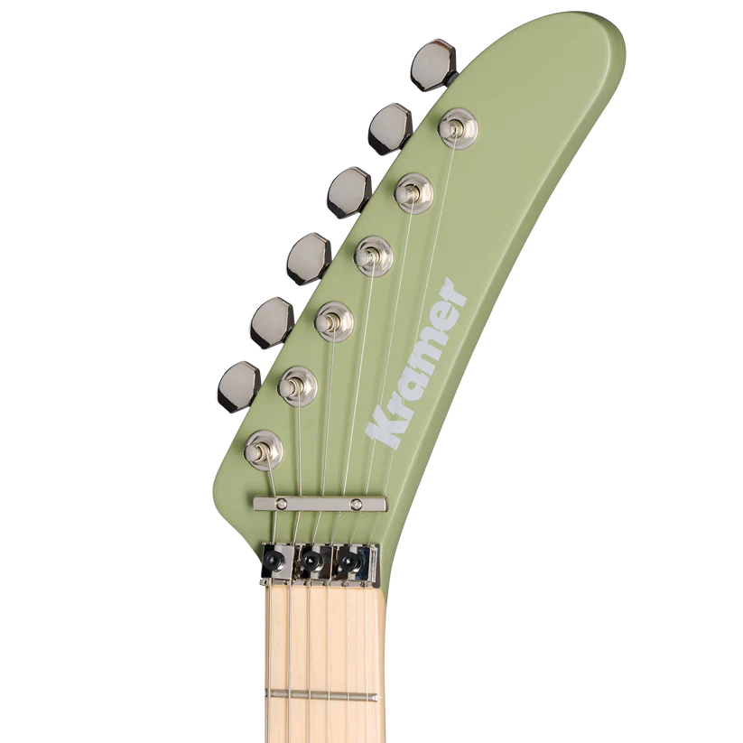 Kramer 84 Electric Guitar with Premium Gig Big - Atlas Green Satin
