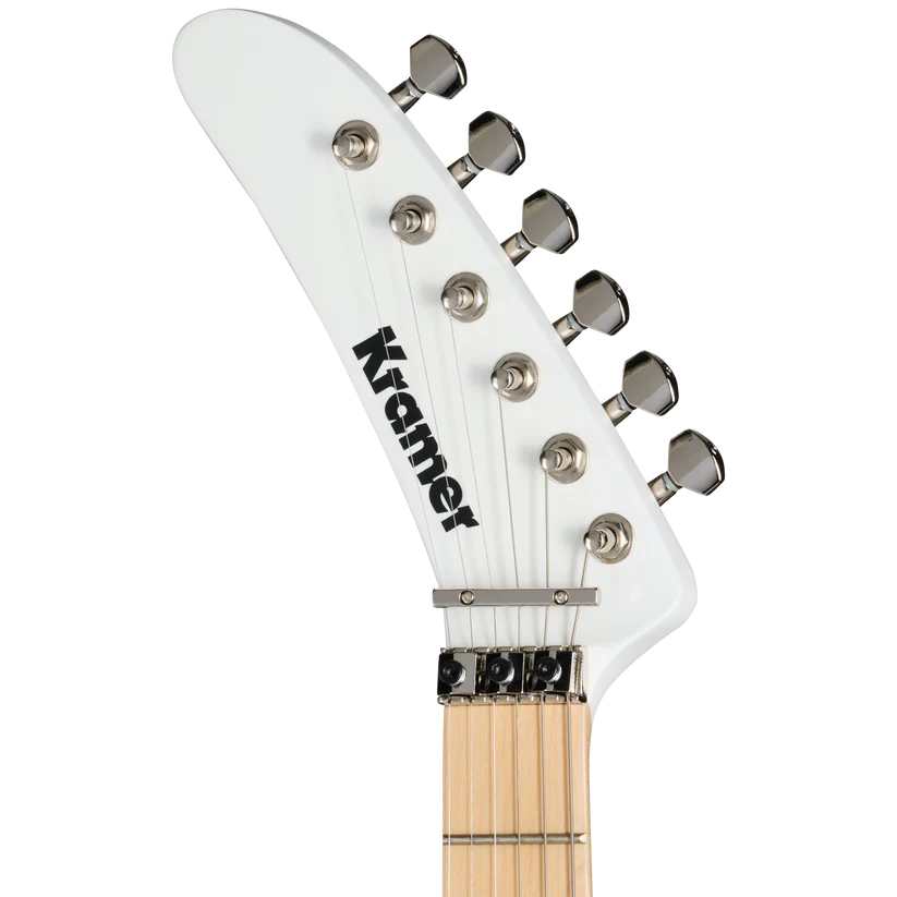Kramer 84 Left-handed Electric Guitar with Premium Gig Bag - Angel White Satin