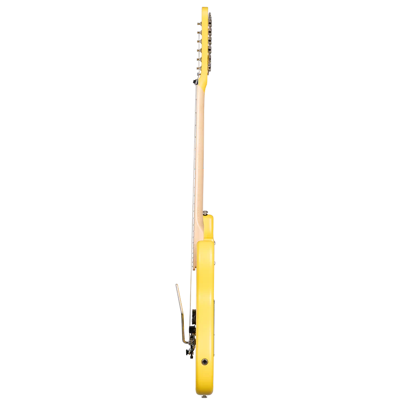 Kramer 84 Electric Guitar with Premium Gig Bag - Bumblebee Yellow Satin