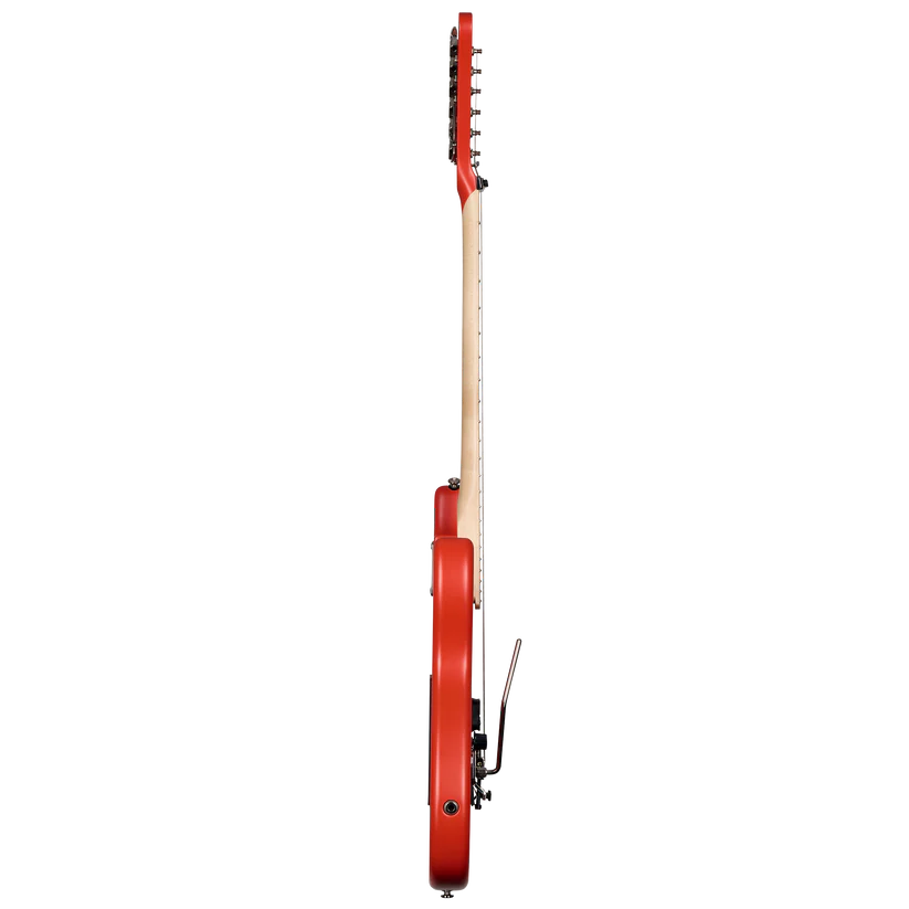 Kramer 84 Left-handed Electric Guitar with Premium Gig Bag - Eruption Red Satin