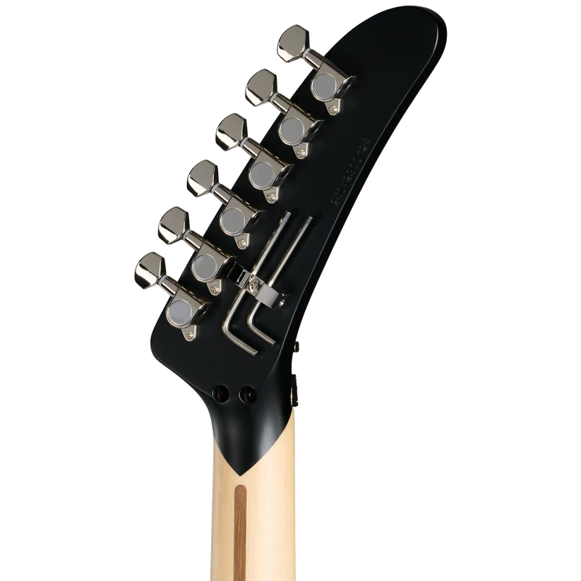 Kramer 84 Left-handed Electric Guitar with Premium Gig Bag - Intruder Black Satin
