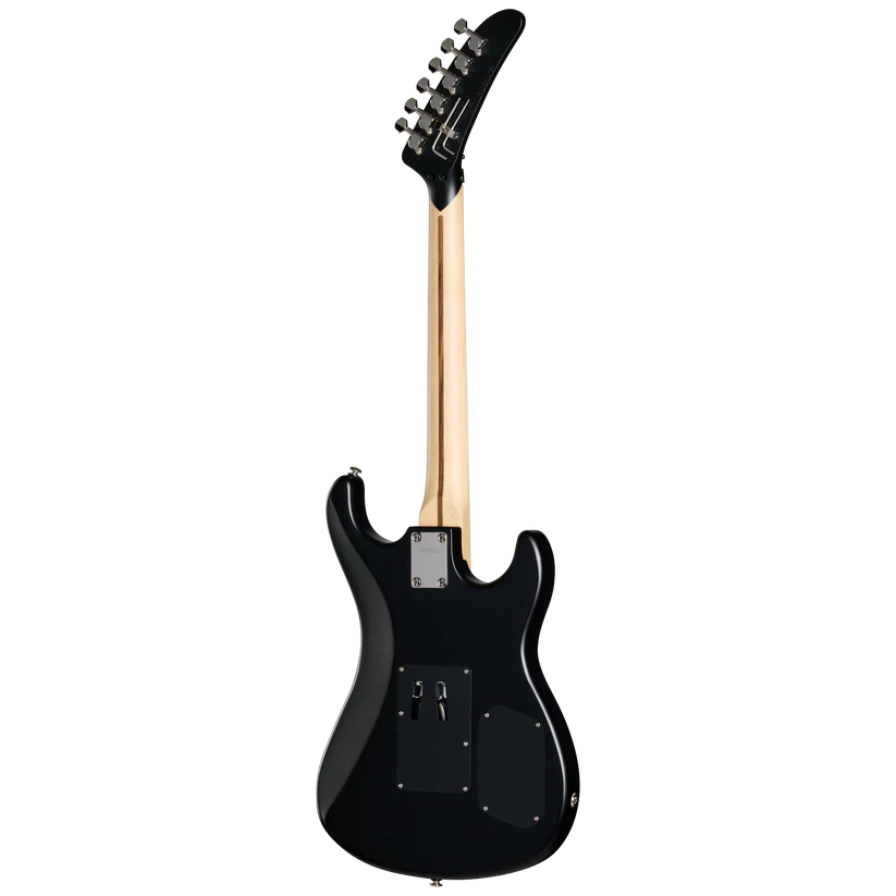 Kramer 84 Left-handed Electric Guitar with Premium Gig Bag - Intruder Black Satin