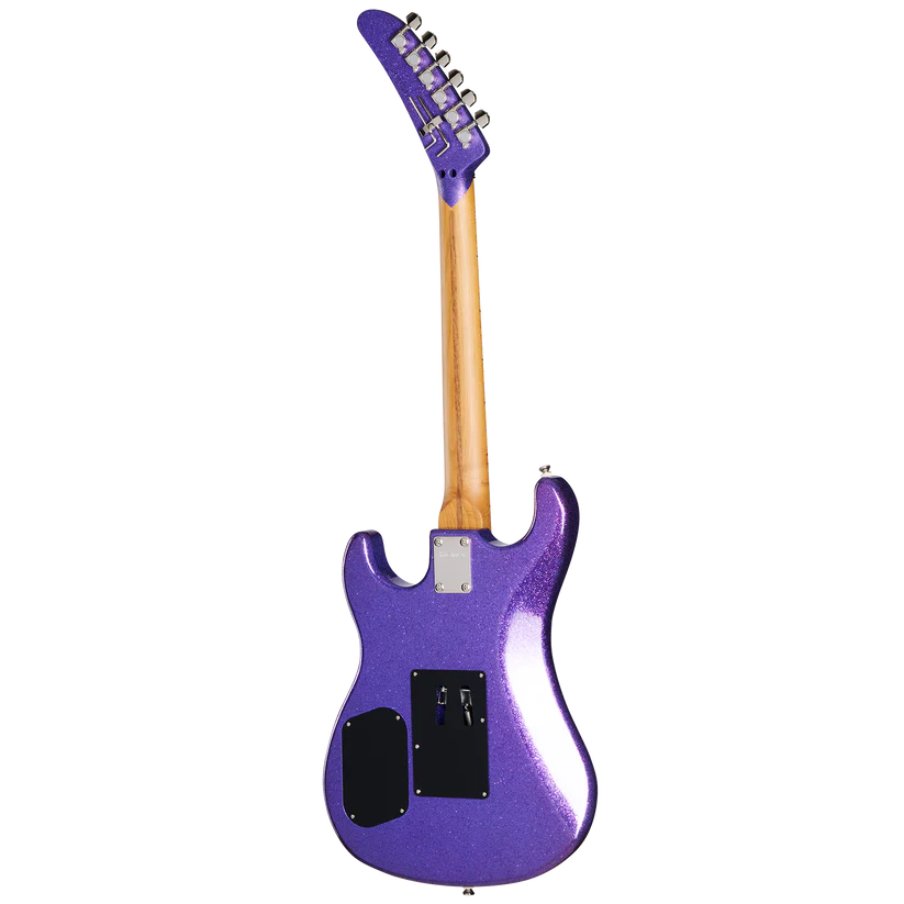 Kramer 84 HH Electric Guitar with Premium Gig Bag - Purple Sparkle