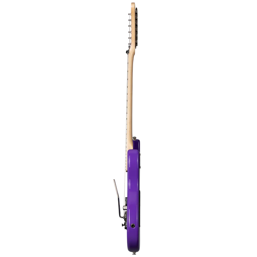 Kramer 84 Purple Splatter Electric Guitar with Premium Gig Bag - Shockwave with Purple Splatter