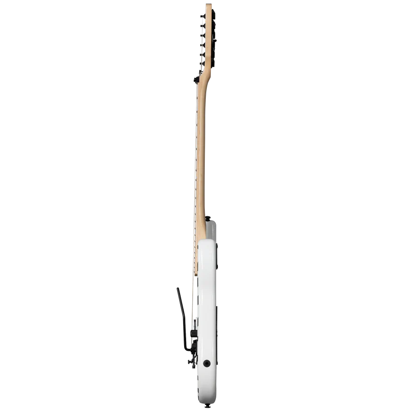 Kramer Pacer Wild Zebra Electric Guitar with Premium Gig Bag - Alpine White with Black Stripes