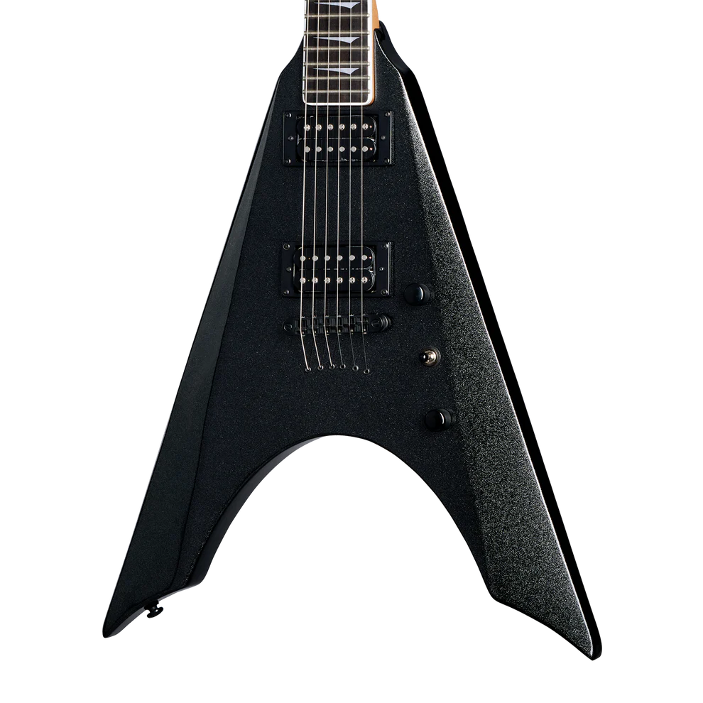 Kramer Nite-V Electric Guitar - Jet Black Metallic
