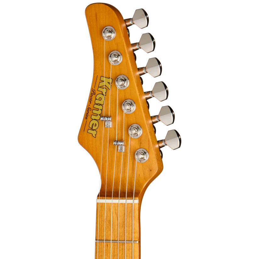 Kramer Pacer Deluxe GT Left-handed Electric Guitar with Premium Gig Bag - Intruder Black