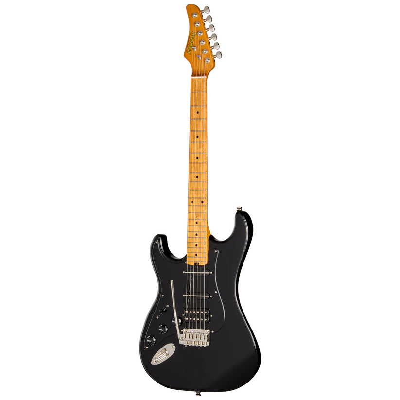 Kramer Pacer Deluxe GT Left-handed Electric Guitar with Premium Gig Bag - Intruder Black