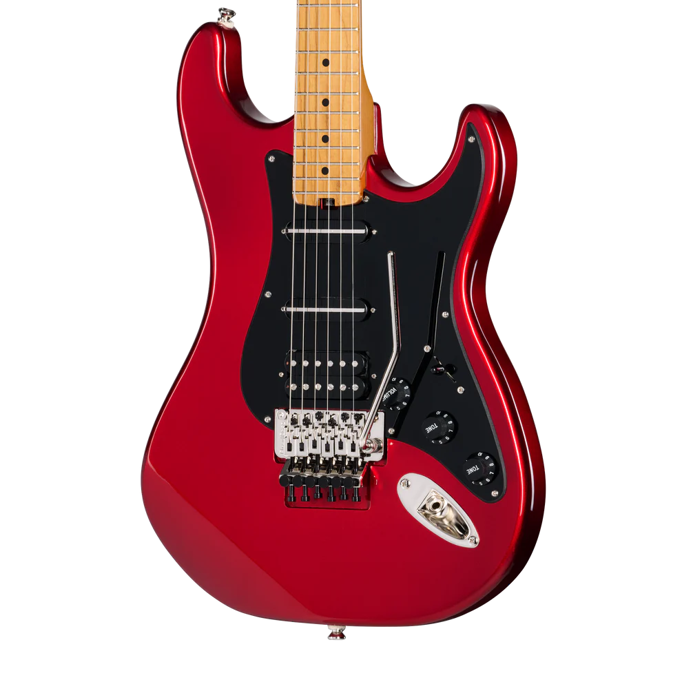 Kramer Pacer Deluxe Electric Guitar with Premium Bag - Ruby Red Metallic