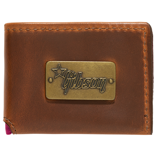 GIBSON LIFTON LEATHER WALLET - BROWN