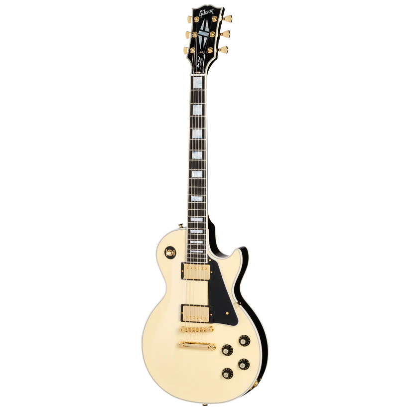 GIBSON LES PAUL CUSTOM 70S ELECTRIC GUITAR - BUTTERCREAM TOP