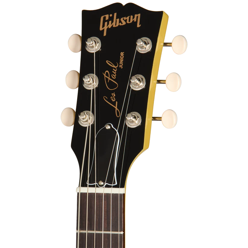 GIBSON LES PAUL JUNIOR DOUBLE CUT ELECTRIC GUITAR - TV YELLOW