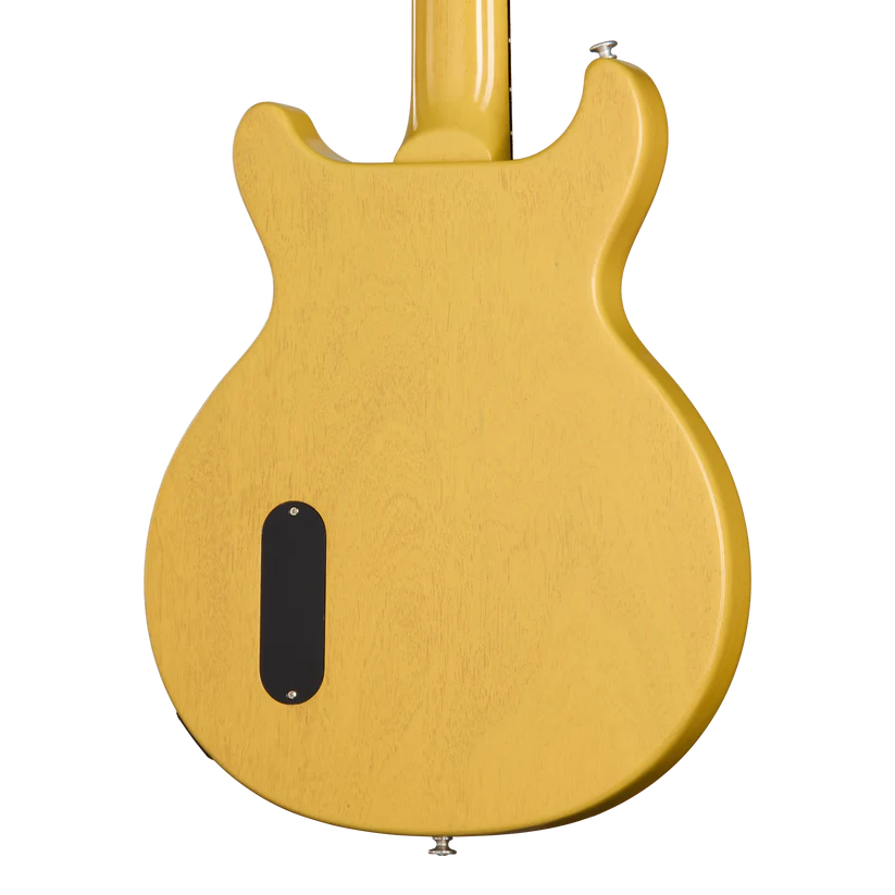 GIBSON LES PAUL JUNIOR DOUBLE CUT ELECTRIC GUITAR - TV YELLOW