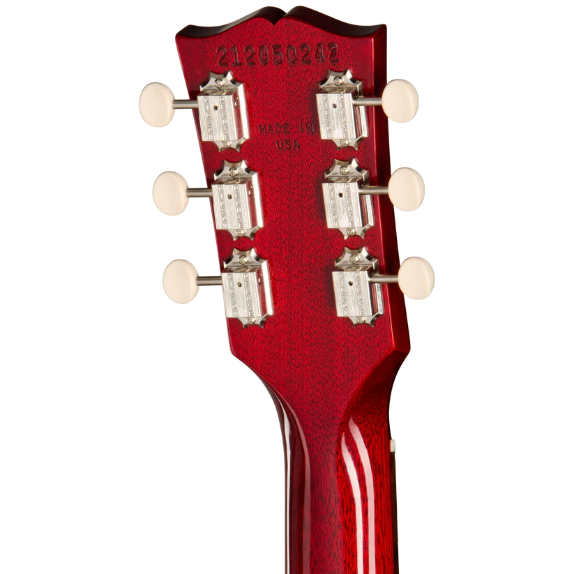 GIBSON LES PAUL JUNIOR DOUBLE CUT ELECTRIC GUITAR - VINTAGE CHERRY