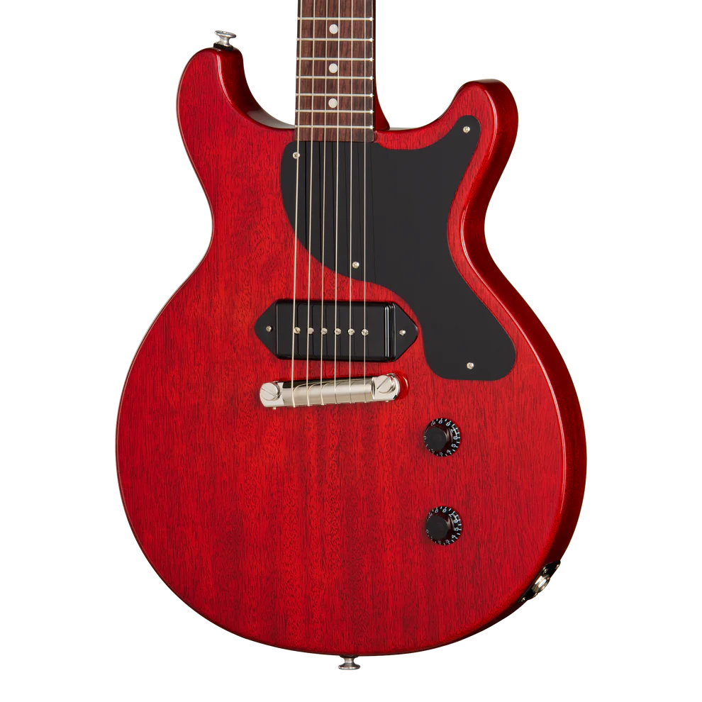 GIBSON LES PAUL JUNIOR DOUBLE CUT ELECTRIC GUITAR - VINTAGE CHERRY