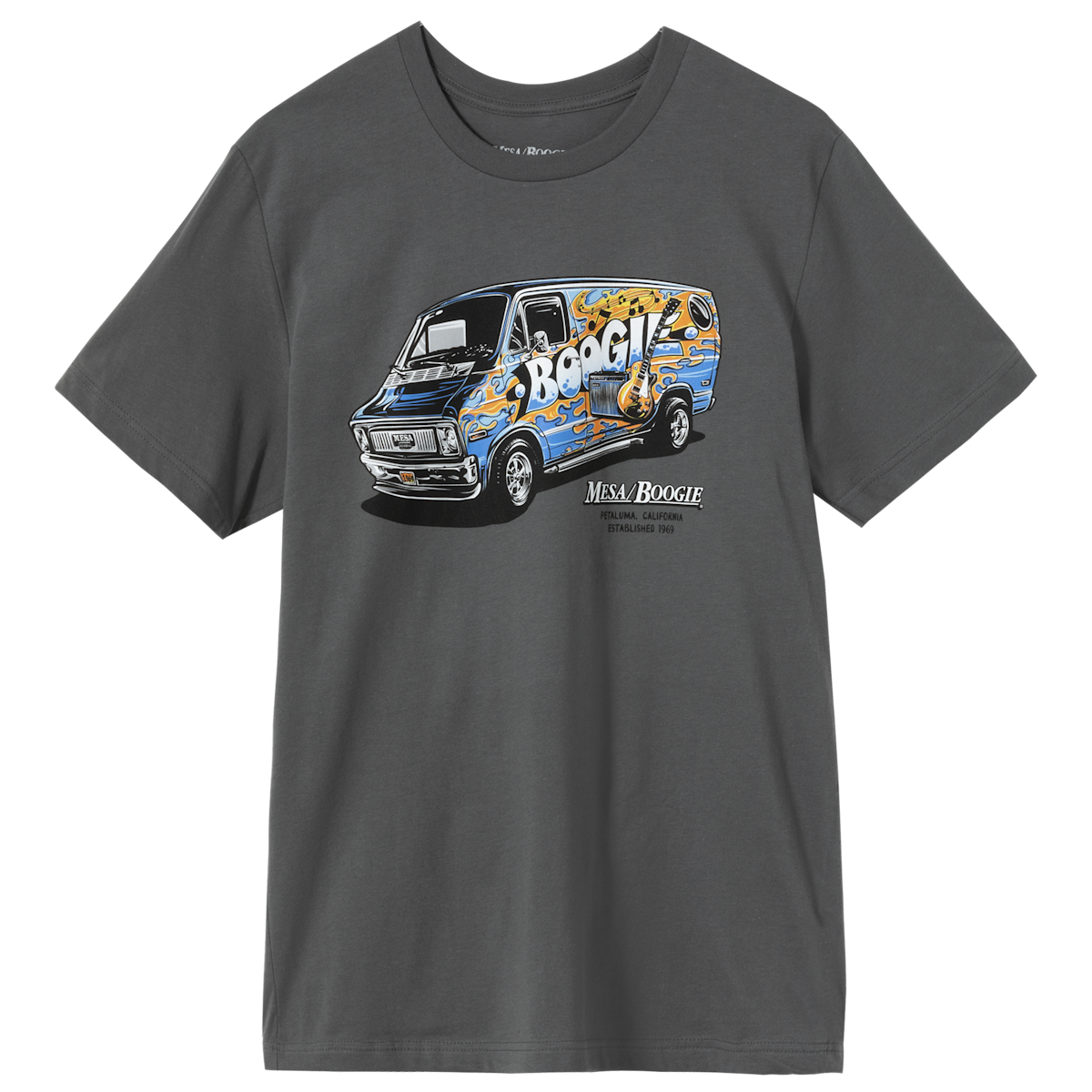 MESA/BOOGIE BOOGIE VAN TEE - CHARCOAL (MA-TEE-BVAN-GRY)