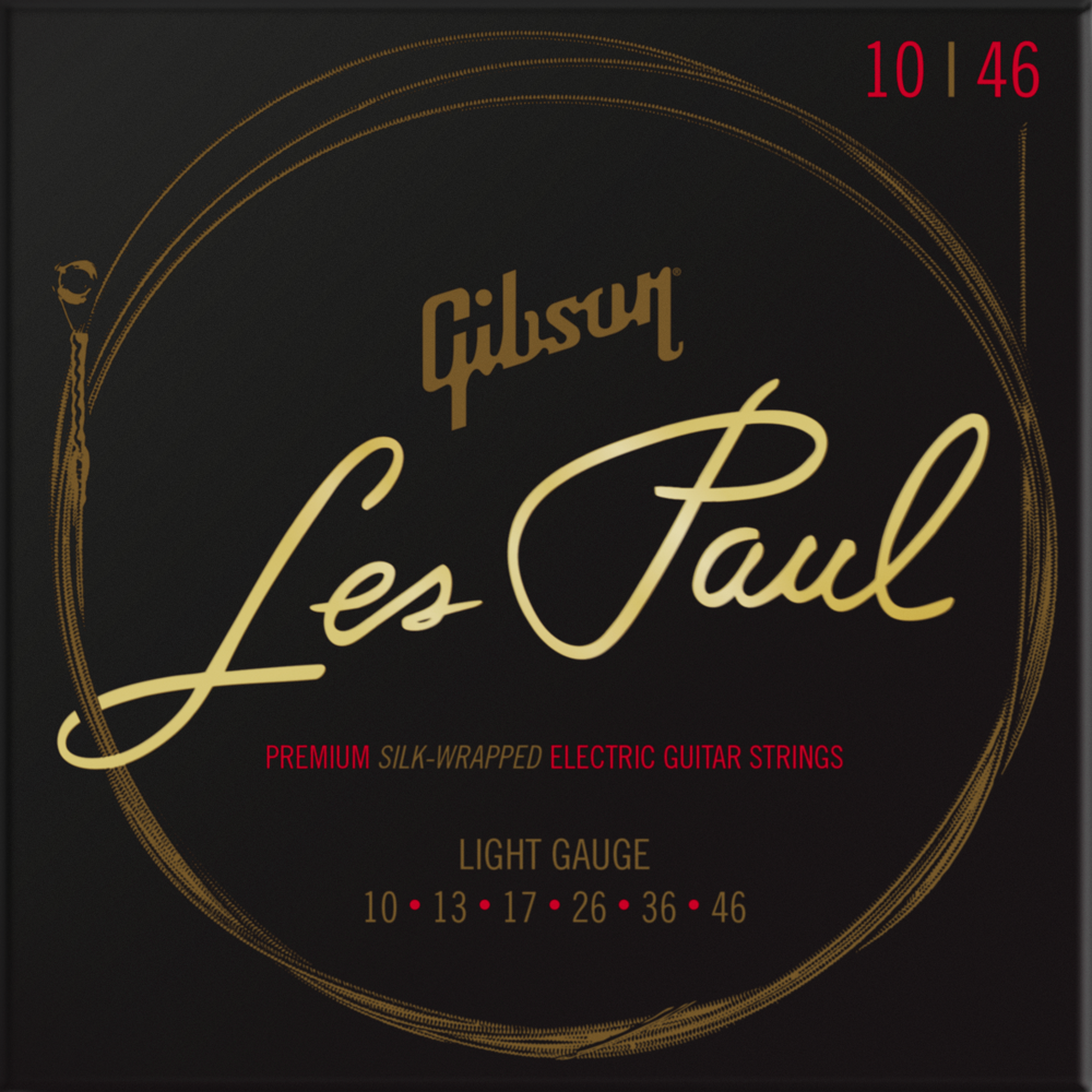GIBSON ACCESSORIES LES PAUL PREMIUM ELECTRIC GUITAR STRINGS - .010-.046 LIGHT (SEG-LES10)
