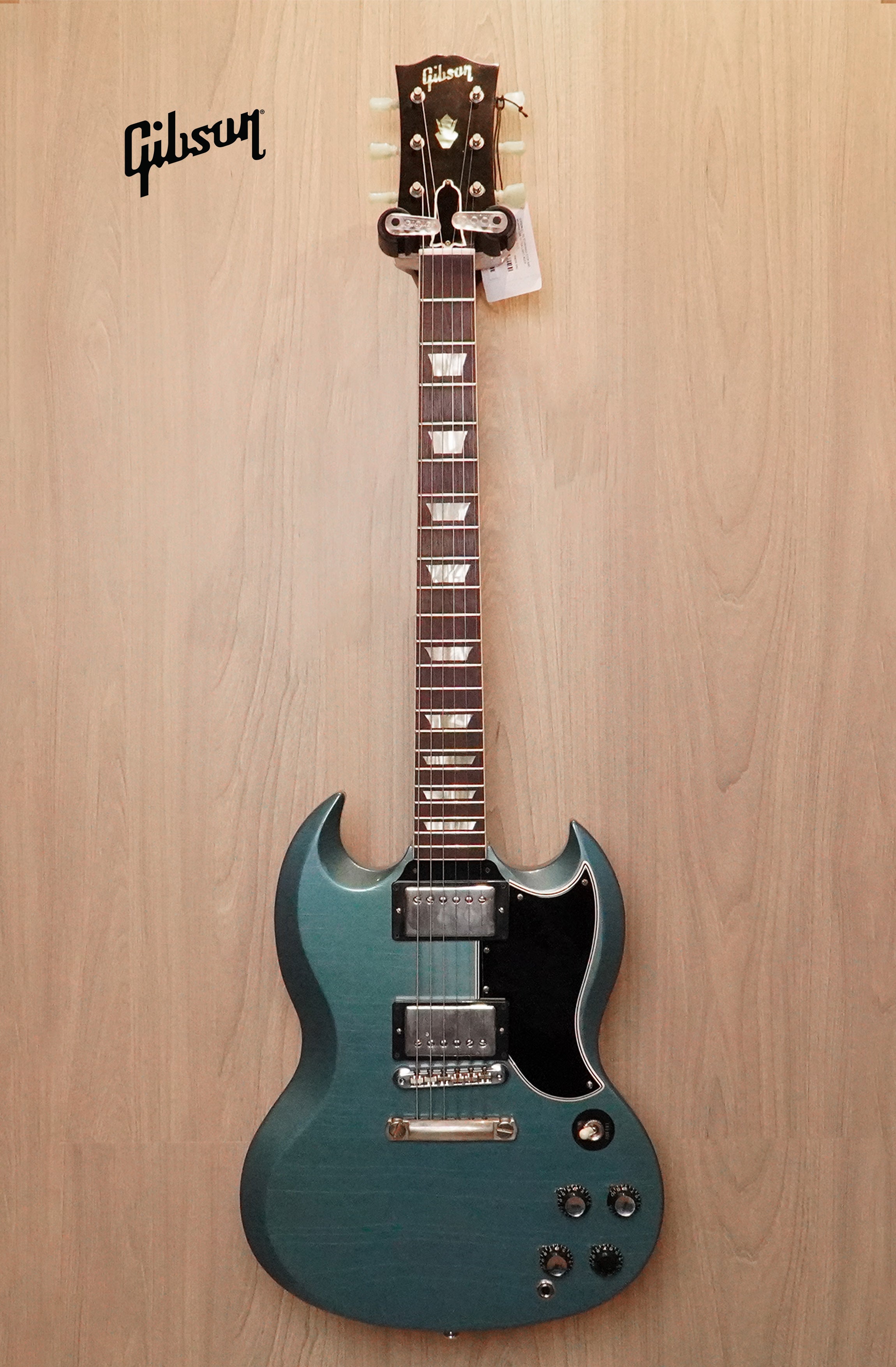 Gibson USA SG Standard 61 Stop Bar Translucent Teal [Custom Color 