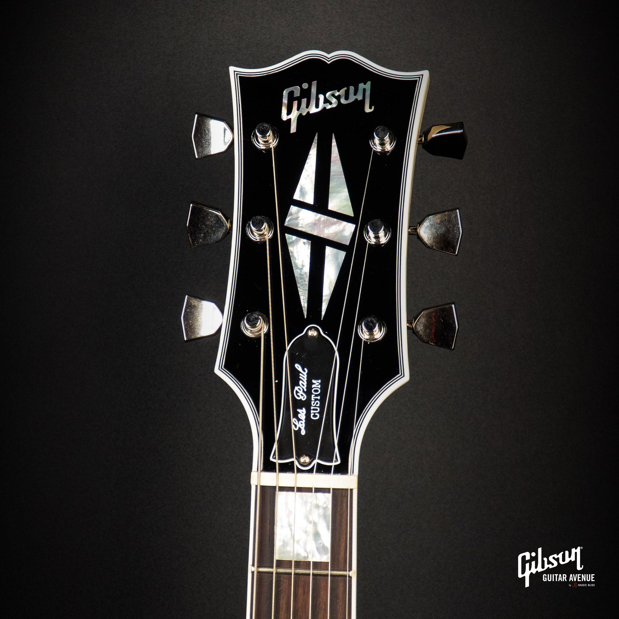 GIBSON JO BRANKO SELECT MADE TO MEASURE LES PAUL CUSTOM FIGURED TOP - V3 NECK - BLUE DENIM - TV WHITE BACK W/STINGER GLOSS NH