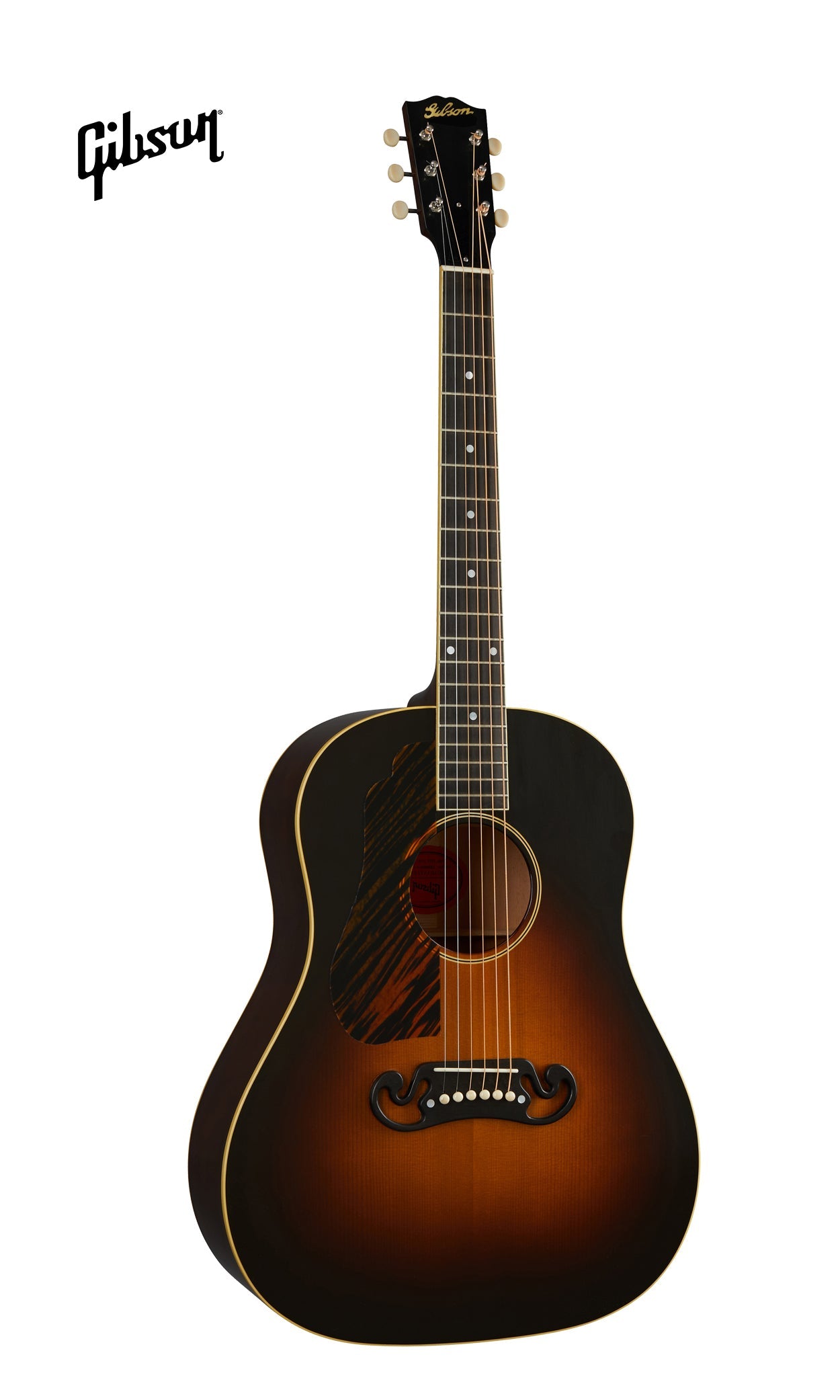 GIBSON 1939 J-55 LEFT-HANDED ACOUSTIC GUITAR - FADED VINTAGE SUNBURST