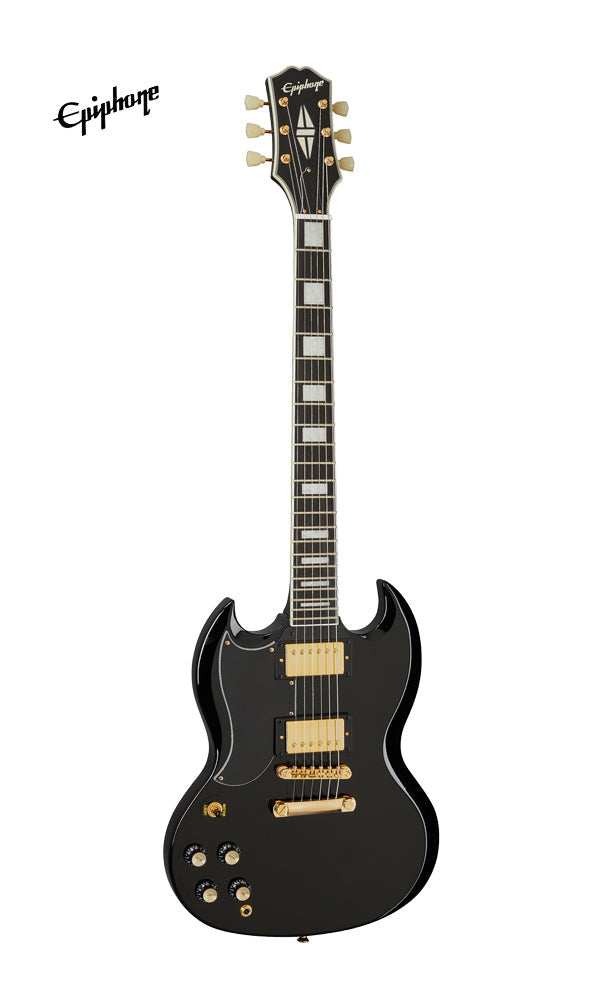 Epiphone SG Custom Left-Handed Electric Guitar - Ebony