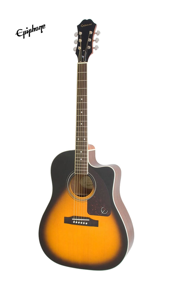 Epiphone J-45 EC Studio Acoustic-Electric Guitar - Vintage Sunburst