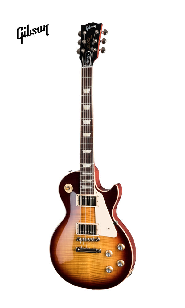 GIBSON LES PAUL STANDARD 60S FIGURED TOP ELECTRIC GUITAR - BOURBON BURST