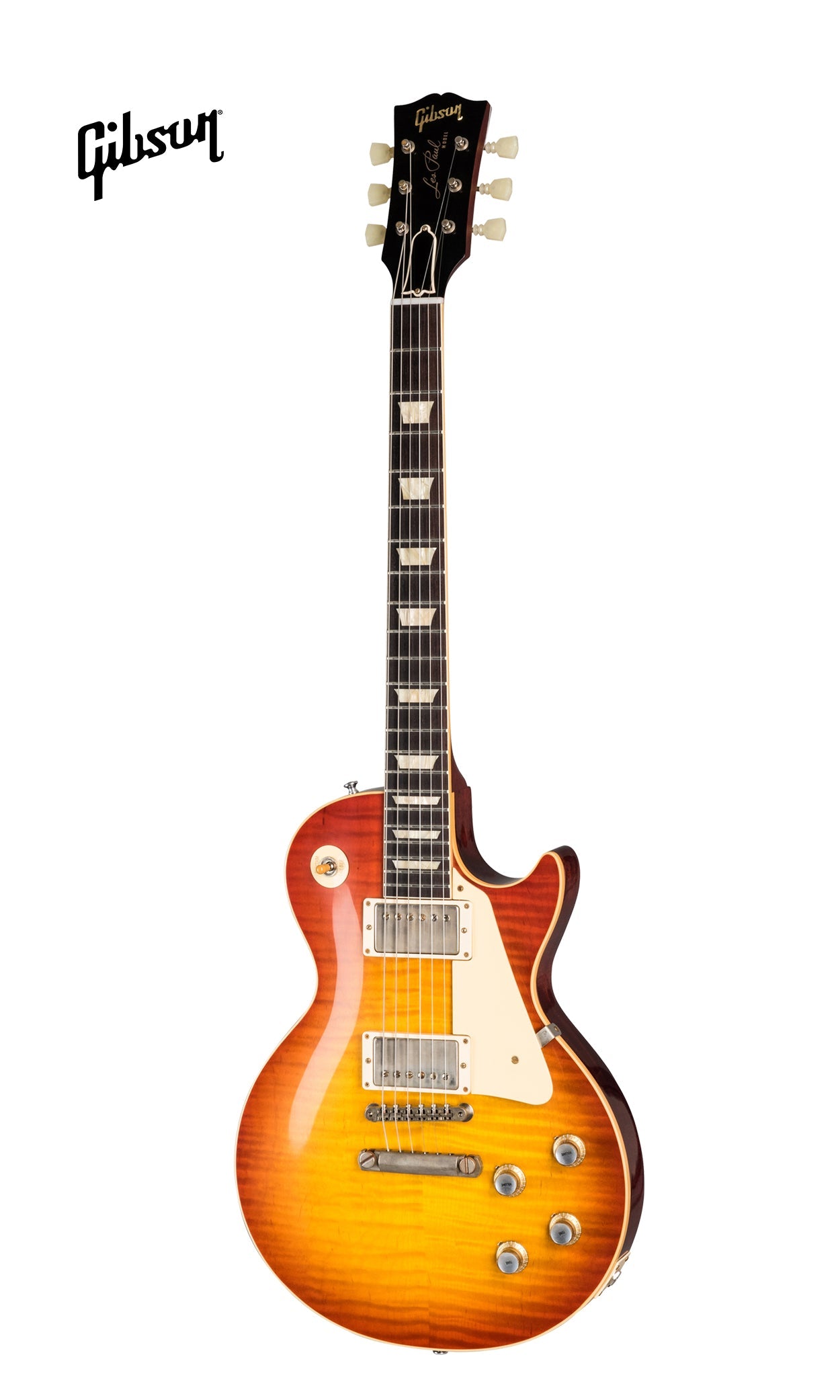 GIBSON 1960 LES PAUL STANDARD REISSUE VOS ELECTRIC GUITAR - WASHED CHERRY SUNBURST