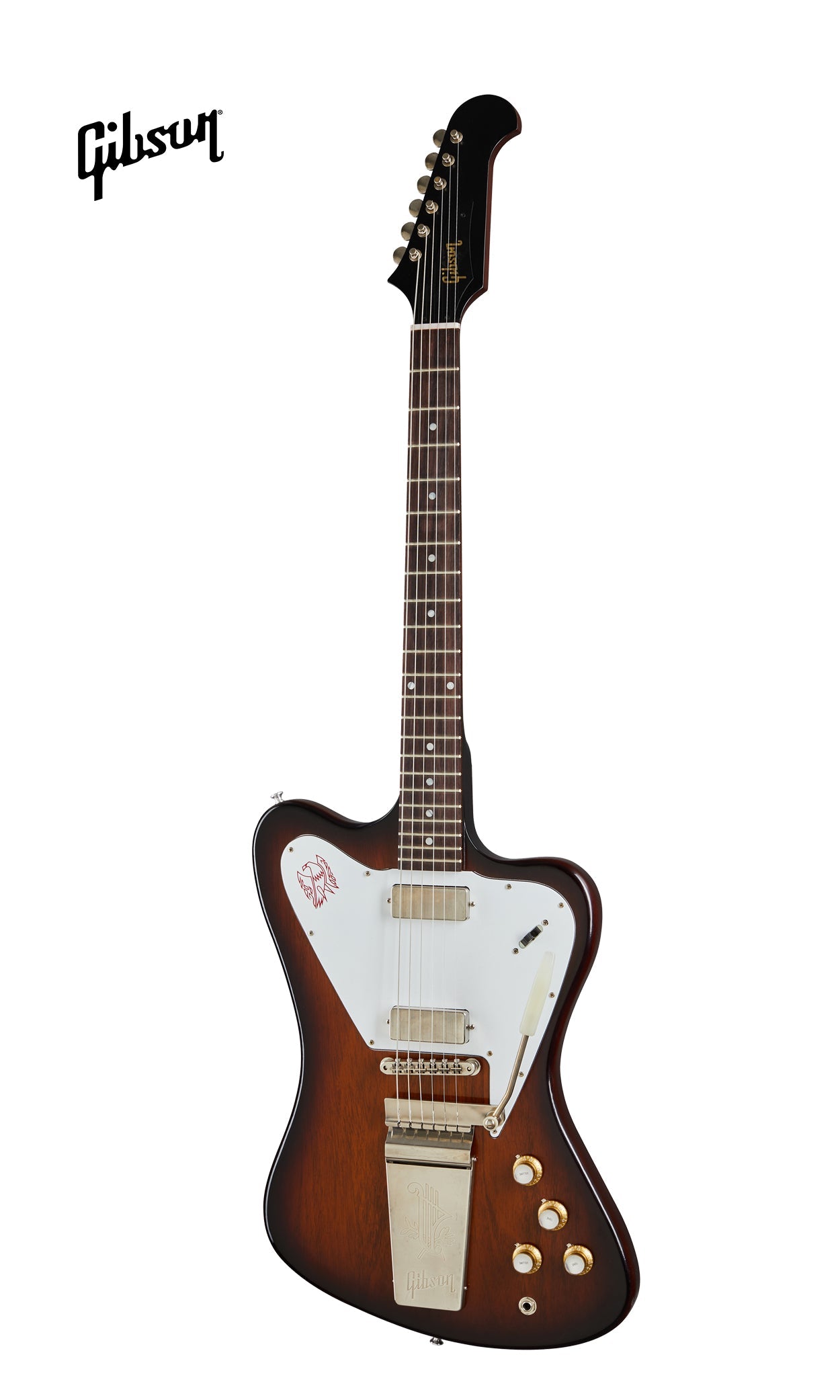 GIBSON 1965 NON-REVERSE FIREBIRD V WITH MAESTRO VIBROLA VOS ELECTRIC GUITAR - VINTAGE SUNBURST