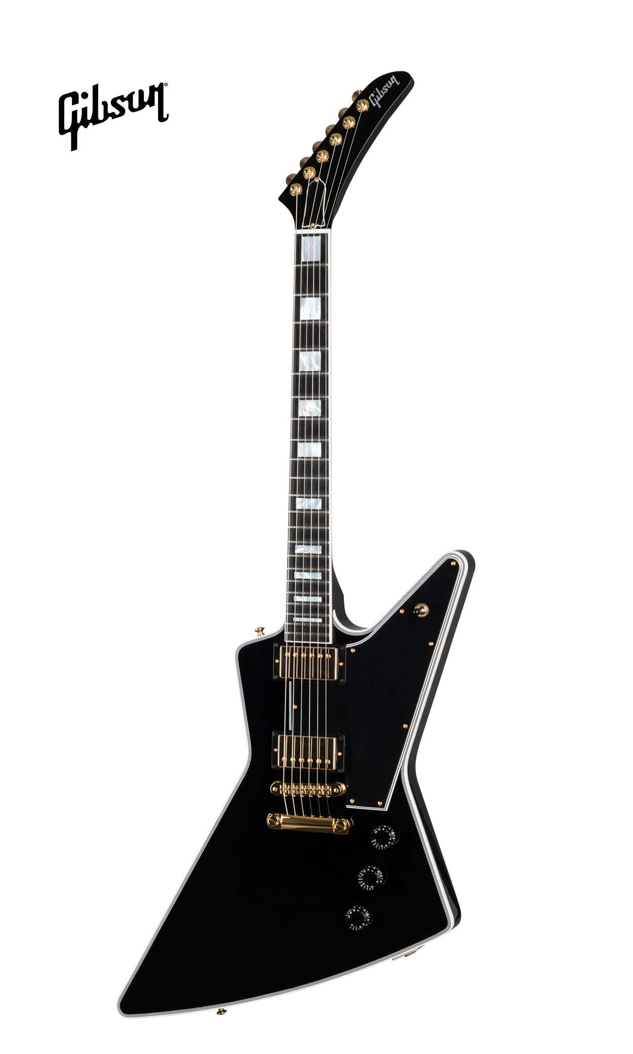 GIBSON EXPLORER CUSTOM ELECTRIC GUITAR WITH EBONY FINGERBOARD - EBONY