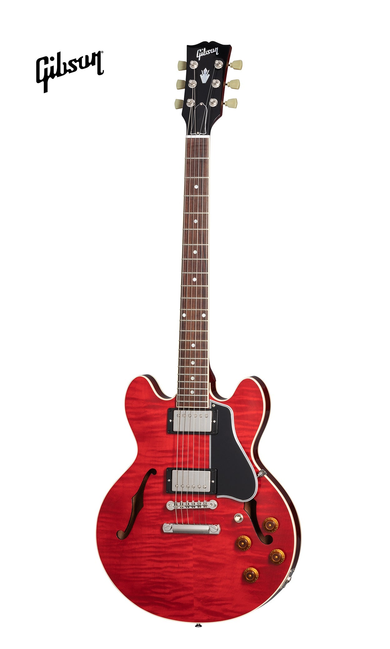 GIBSON CS-336 FIGURED TOP SEMI-HOLLOWBODY ELECTRIC GUITAR - FADED CHERRY