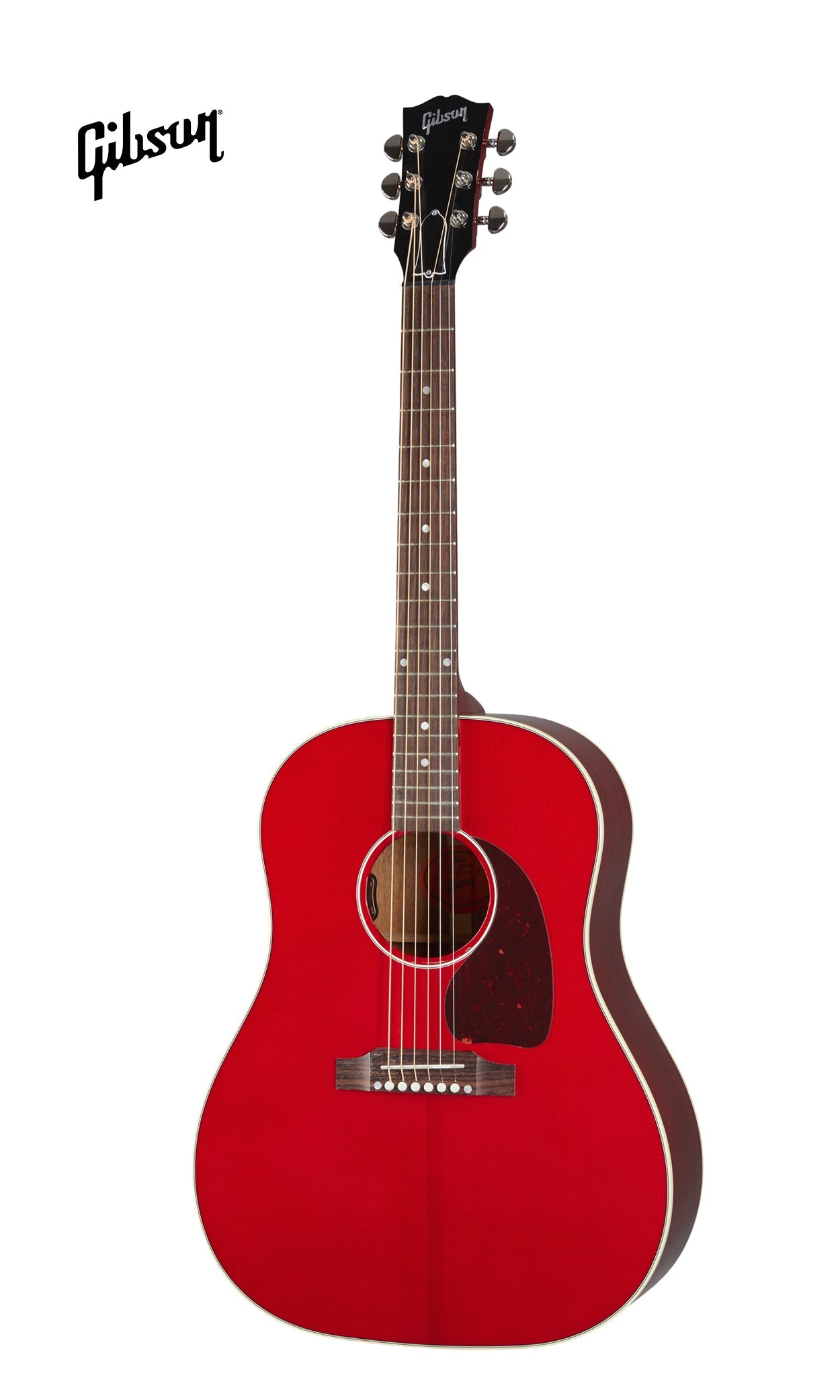 GIBSON J-45 STANDARD ACOUSTIC-ELECTRIC GUITAR - CHERRY