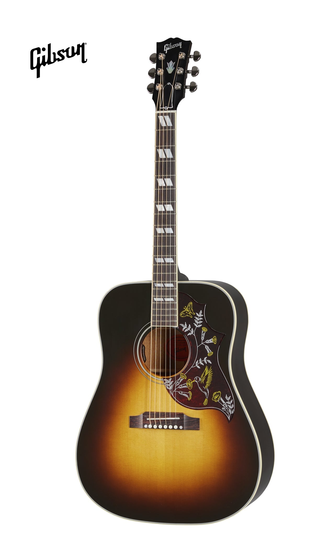 GIBSON HUMMINGBIRD STANDARD ACOUSTIC-ELECTRIC GUITAR - VINTAGE SUNBURST