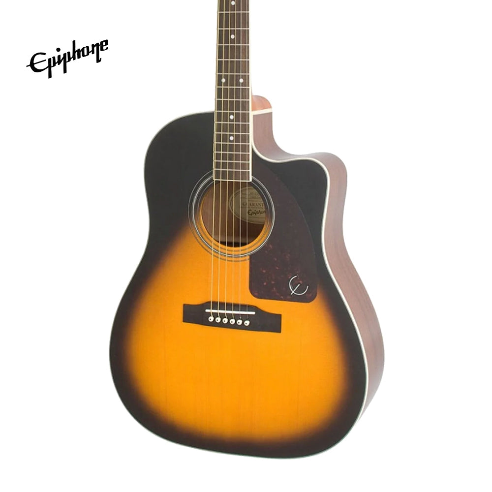 Epiphone J-45 EC Studio Acoustic-Electric Guitar - Vintage Sunburst