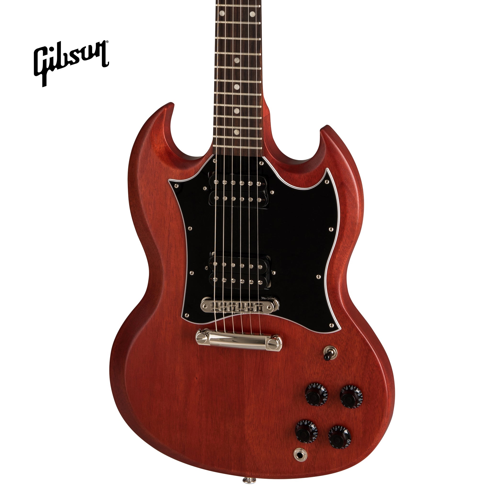 GIBSON SG TRIBUTE ELECTRIC GUITAR - VINTAGE CHERRY SATIN