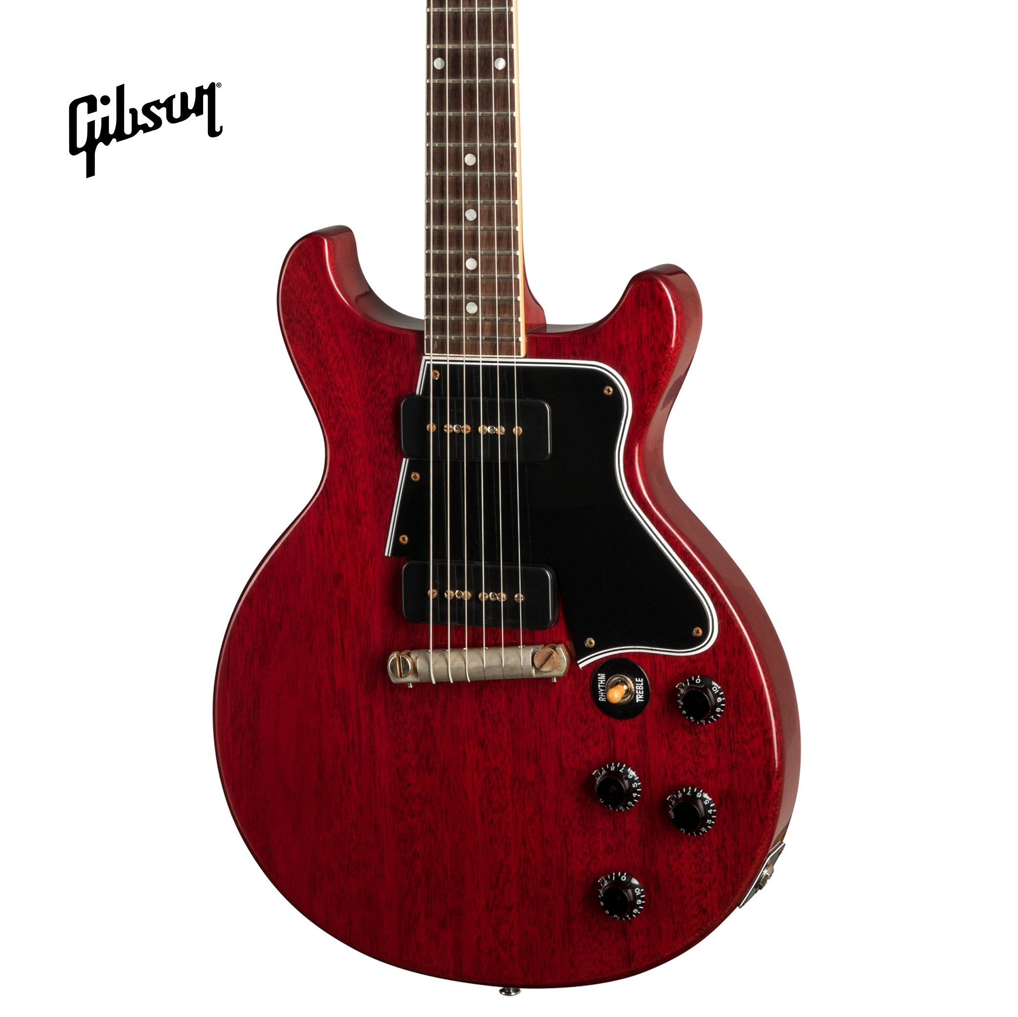 GIBSON 1960 LES PAUL SPECIAL DOUBLE CUT REISSUE VOS ELECTRIC GUITAR - CHERRY RED