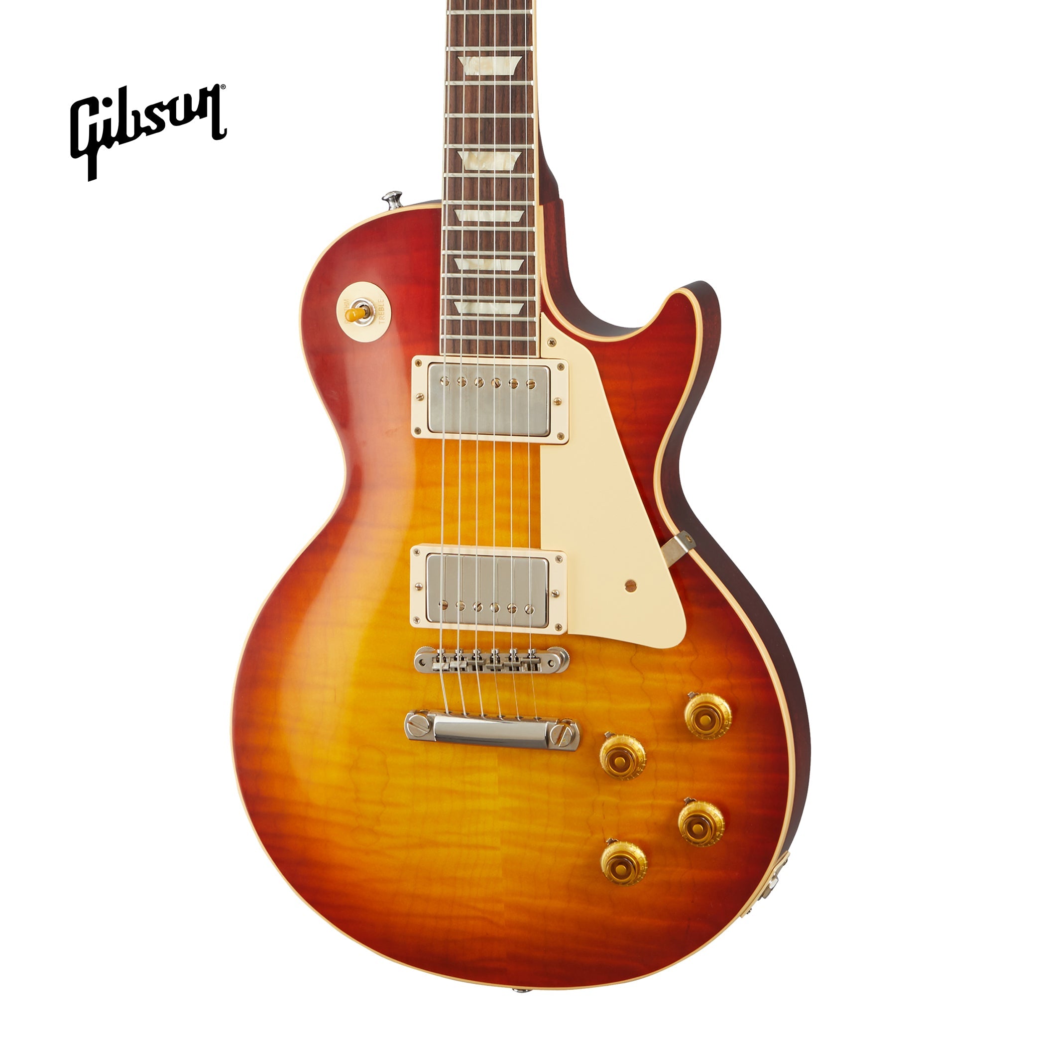 GIBSON 1959 LES PAUL STANDARD REISSUE VOS ELECTRIC GUITAR - WASHED CHE