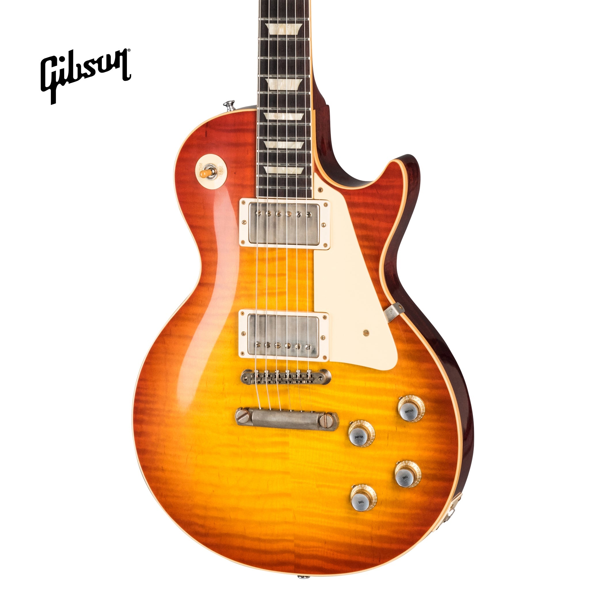 GIBSON 1960 LES PAUL STANDARD REISSUE VOS ELECTRIC GUITAR - WASHED CHE