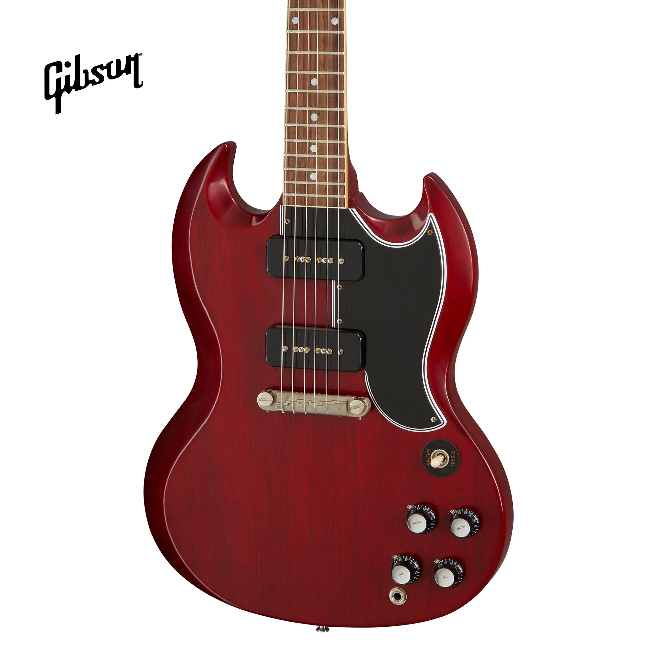 GIBSON 1963 SG SPECIAL REISSUE LIGHTNING BAR VOS ELECTRIC GUITAR - CHERRY RED