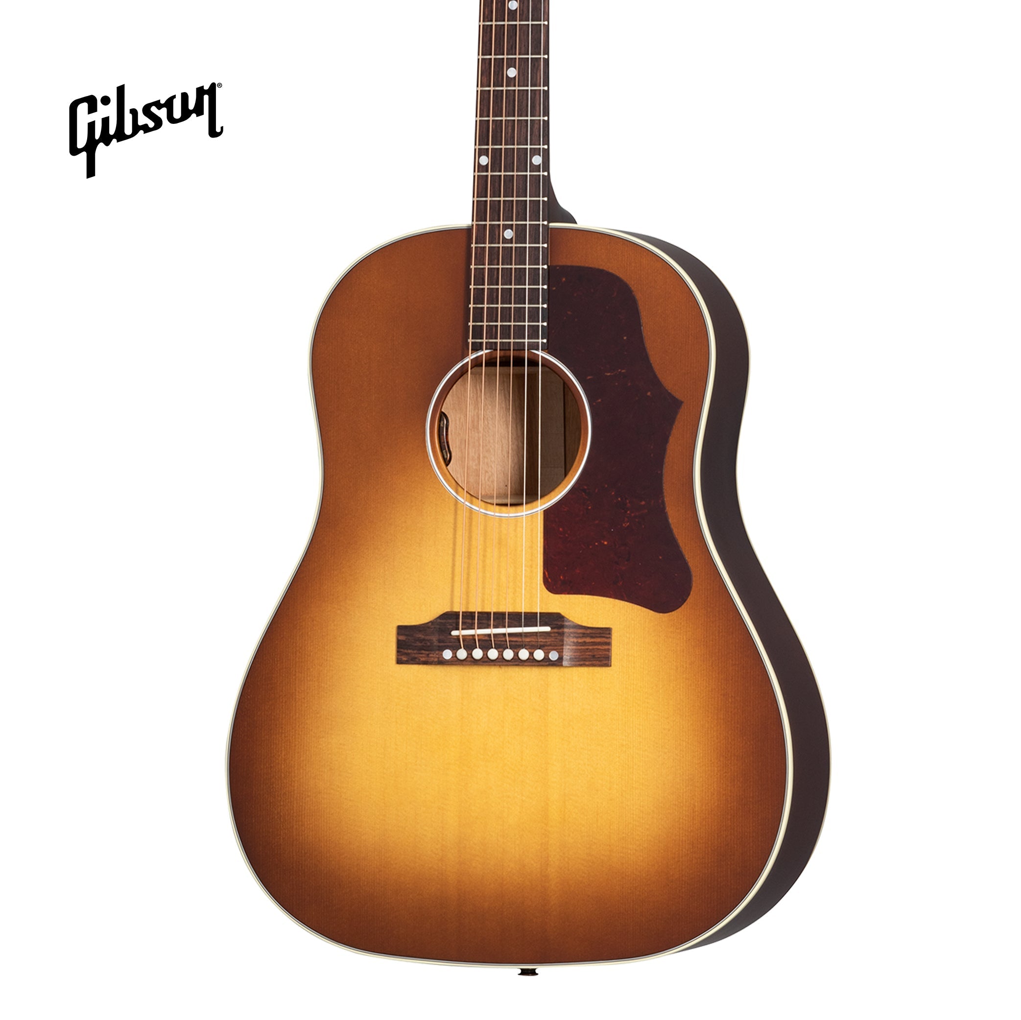GIBSON J-45 FADED 50S ACOUSTIC-ELECTRIC GUITAR - FADED VINTAGE SUNBURST
