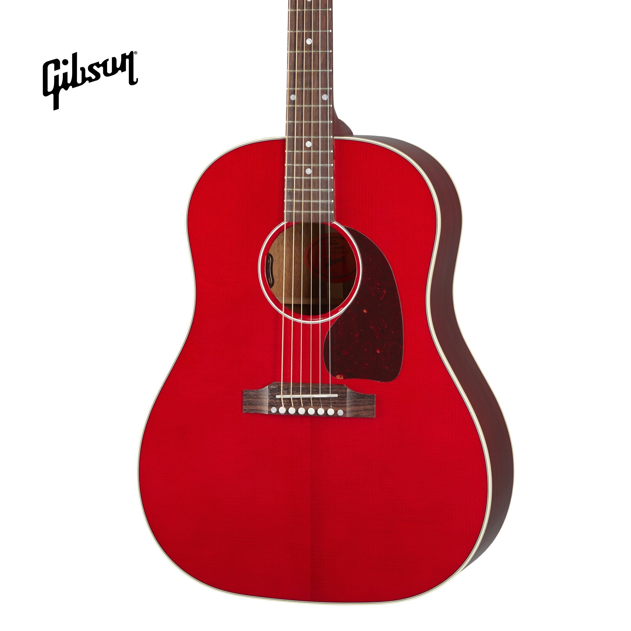 GIBSON J-45 STANDARD ACOUSTIC-ELECTRIC GUITAR - CHERRY