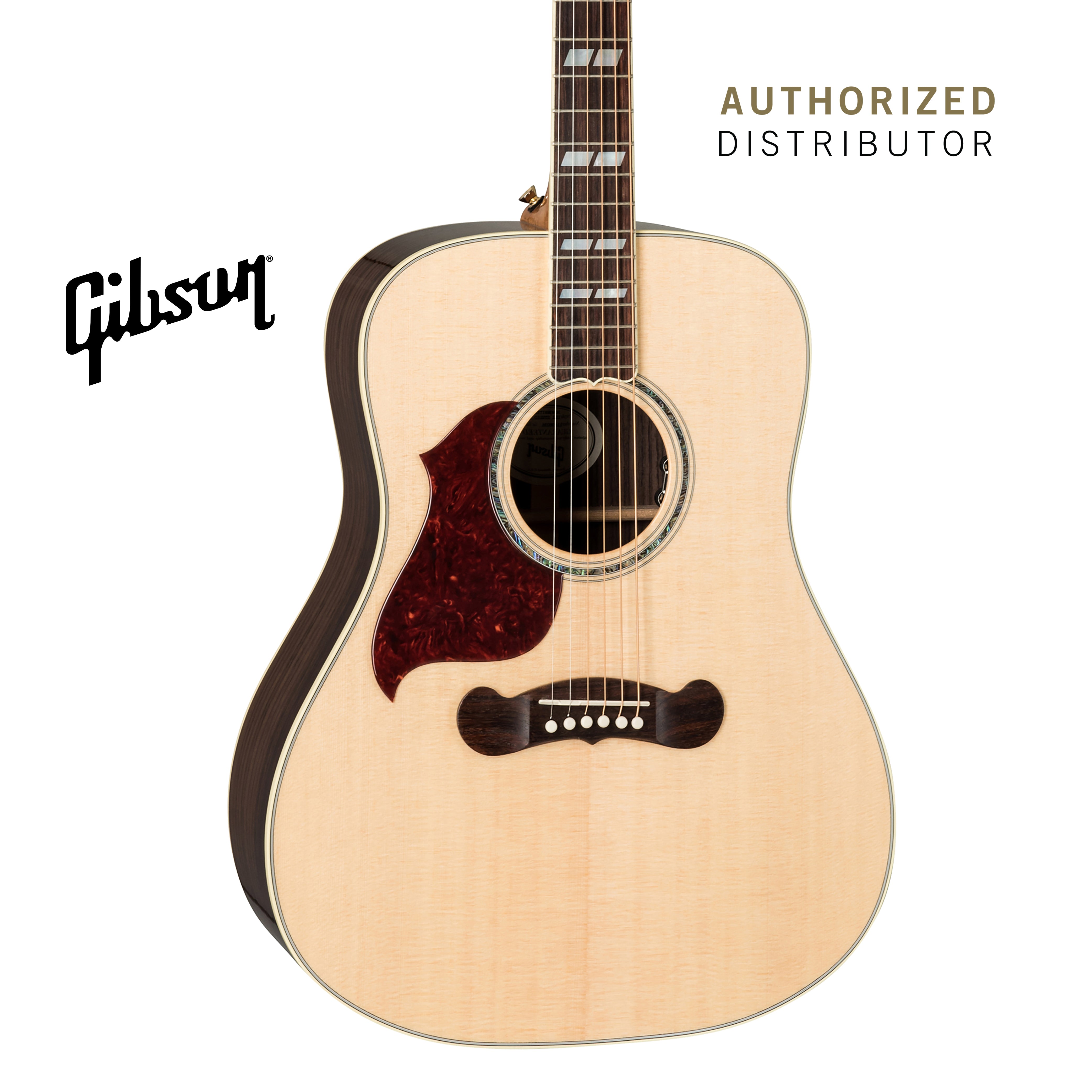 GIBSON SONGWRITER STANDARD ROSEWOOD LEFT-HANDED ACOUSTIC-ELECTRIC GUITAR - ANTIQUE NATURAL