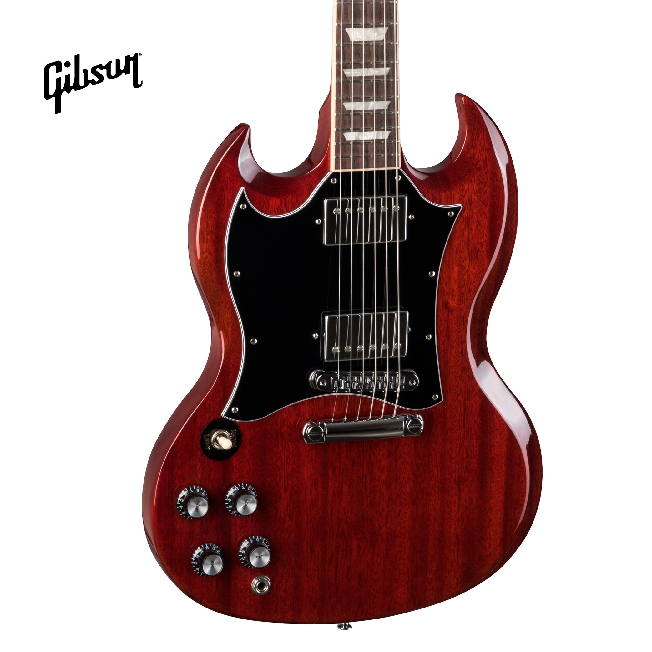 GIBSON SG STANDARD LEFT-HANDED ELECTRIC GUITAR - HERITAGE CHERRY